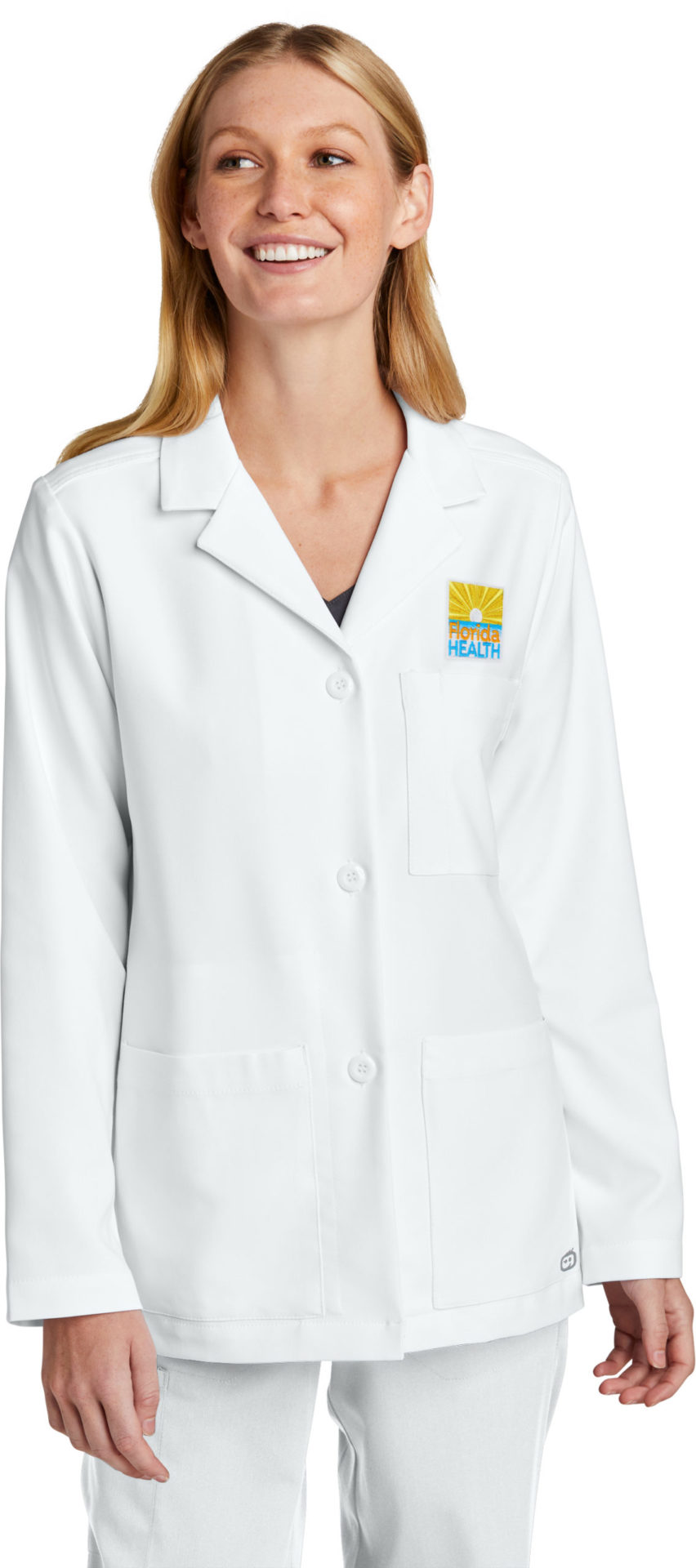 WW4072 WonderWink Women's Consultation Lab Coat DOH Shirts