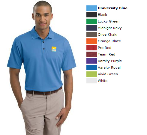 navy nike polo shirt