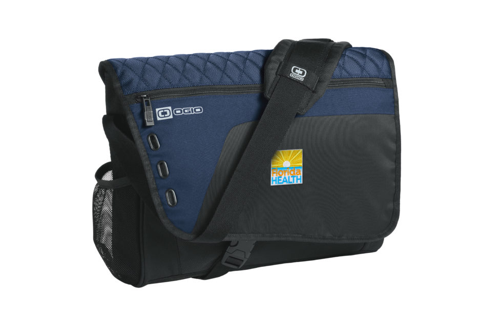 Ogio Messenger bag in black and navy