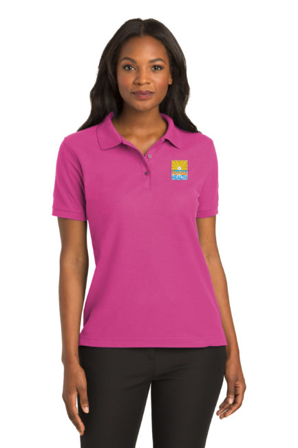 L500 - Port Authority Ladies Silk Touch Polo - 2XL, Tropical Pink