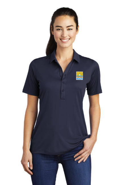 Navy Sport-tek Posi-UV Pro Polo