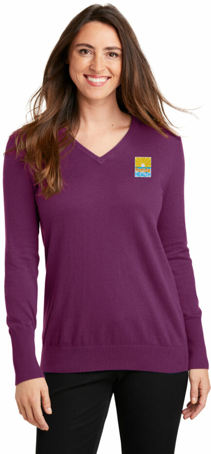 LSW285 - Port Authority Ladies V-Neck Sweater